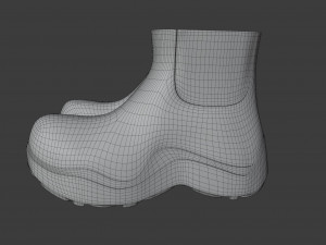 bv puddle boots 3D-Modell