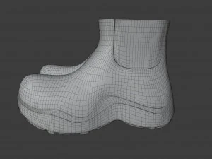 bv puddle boots 3D Model