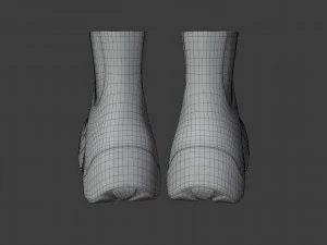 bv puddle boots 3D Model