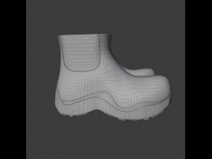 bv puddle boots 3D-Modell