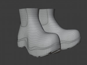 bv puddle boots 3D-Modell