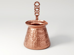 copper coffee pot Modèle 3D