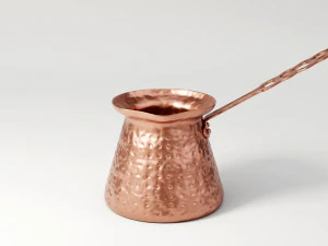 teko kopi tembaga Model 3D