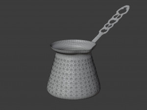 copper coffee pot Modèle 3D