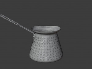 copper coffee pot Modèle 3D