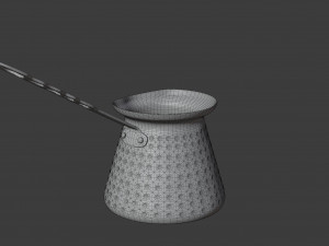 copper coffee pot Modèle 3D