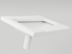 squat toilet Modelo 3D
