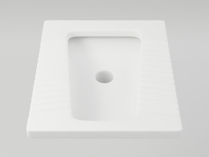 squat toilet Modelo 3D