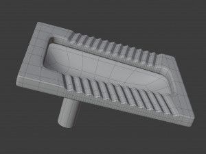 squat toilet Modelo 3D