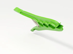 plastic clothes peg 3D Model