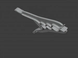plastic clothes peg 3D Model