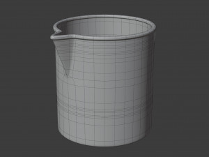 bathroom mug 3D-Modell