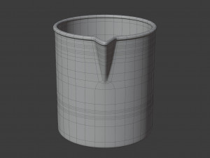 bathroom mug 3D-Modell