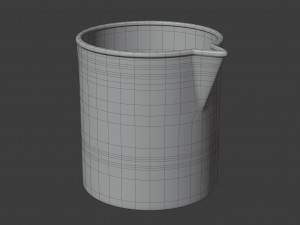 bathroom mug 3D-Modell