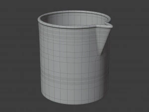 bathroom mug 3D Model