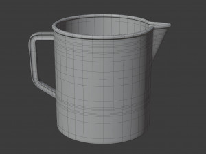 bathroom mug 3D-Modell