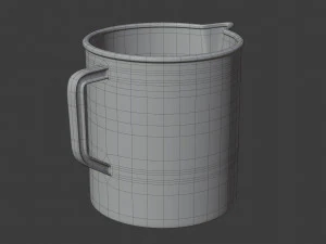 bathroom mug 3D Model