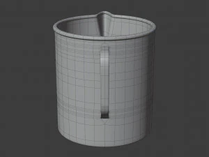 bathroom mug 3D Model