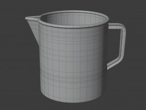 bathroom mug 3D-Modell