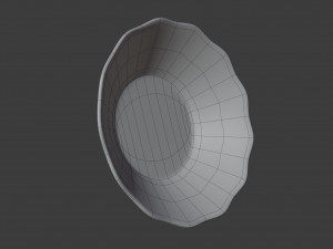 tea saucer Model 3D