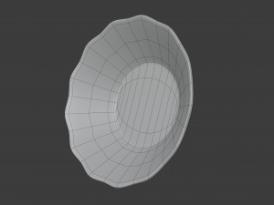 tea saucer Model 3D