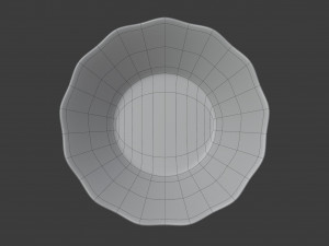 tea saucer Model 3D