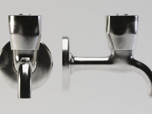 water tap 3D 模型