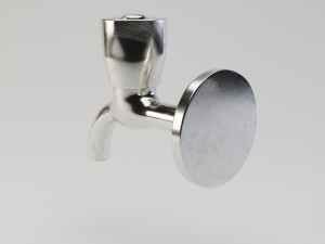 water tap 3D 模型