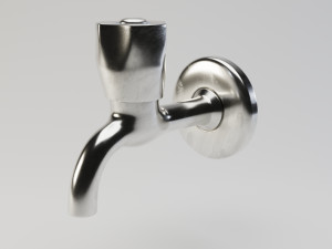 water tap 3D 模型