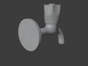 water tap 3D 模型