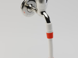 water tap with hose 3D Model