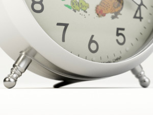 pecking chicken wind up alarm clock Modèle 3D
