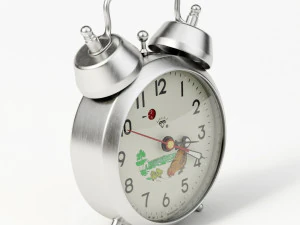 pecking chicken wind up alarm clock 3D Model