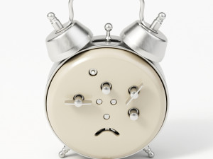 pecking chicken wind up alarm clock Modèle 3D