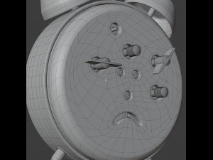 pecking chicken wind up alarm clock Modèle 3D