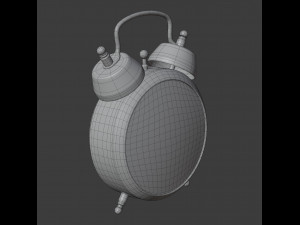 pecking chicken wind up alarm clock Modèle 3D
