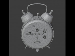 pecking chicken wind up alarm clock Modèle 3D
