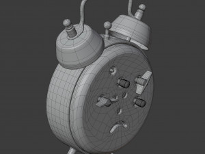pecking chicken wind up alarm clock Modèle 3D
