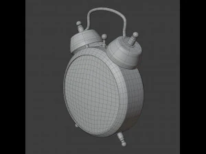 pecking chicken wind up alarm clock 3D Model