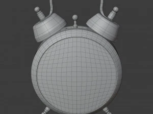 pecking chicken wind up alarm clock 3D Model