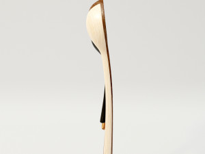 Wooden spoons 3D मॉडल