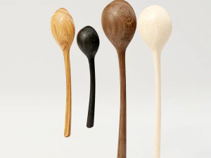 Cucharas de madera Modelo 3D