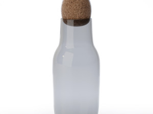 corky carafe and glass set 3D Model