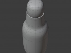 corky carafe and glass set 3D Model