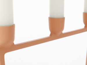open candelabra Modelo 3D