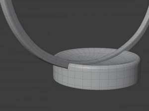 open candelabra 3D Model
