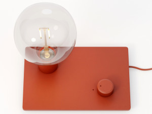 control table lamp 3D Model