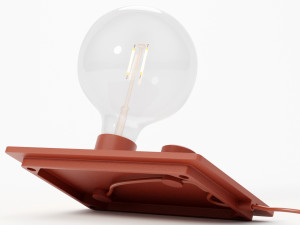 control table lamp 3D Model