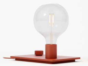 control table lamp 3D Model