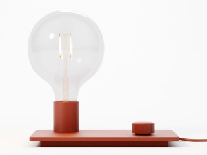 control table lamp 3D Model